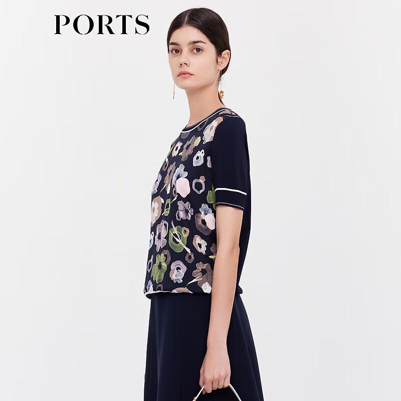 Ports Women's Long-Sleeve V-Neck Knit Top LD9K709LKE017