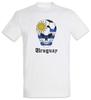 Uruguay Football Comet T-Shirt Uruguayan Soccer Flag Banner World Championship