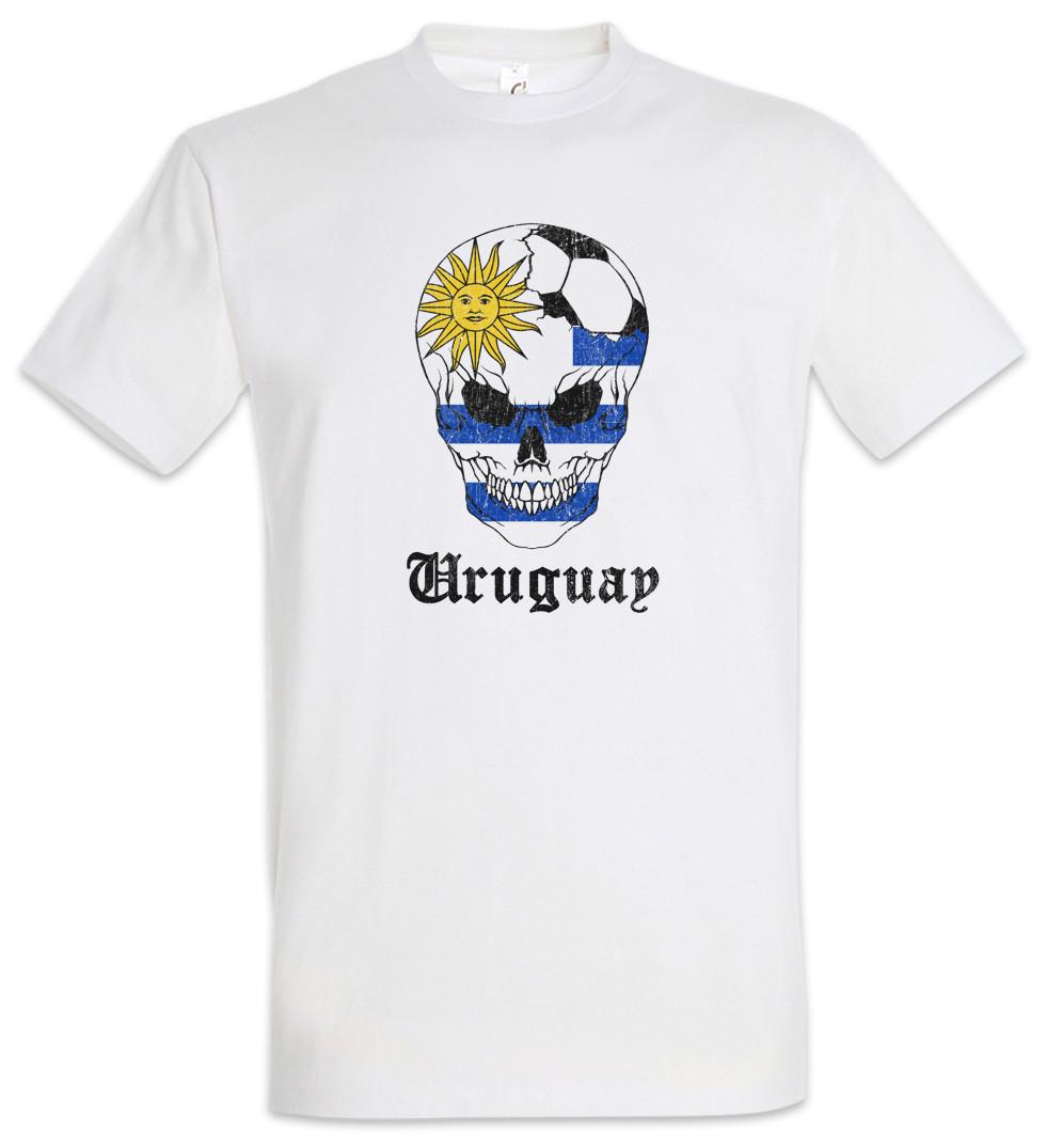 Uruguay Football Comet T-Shirt uruguayan Soccer Flag Banner World Championship XL