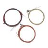 Kit di accessori per chitarra acustica da 48 pezzi/set Capotasto Corde Plettri Avvolgicorde Pin del ponte Sellette Kit di cura per chitarra All-In-One Per Principiante