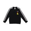 adidas Heart Embroidery Crew Neck Sweatshirt Unisex Black DQ3083