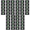 OMDP8 Car Styling 3D Epoxy Steering Wheel Dashboard Decoration Stickers For Skoda VRS VII Octavia A5 A7 Superb 3 Fabia 2 Rapid Kodiaq