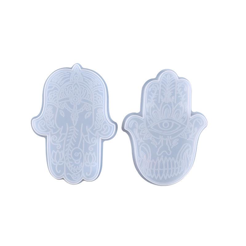 DIY Crystal Resin Mold: Fatima's Hand Tabletop Ornament Silicone Mold