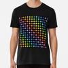 Broader Spectrum 4 Point Rainbow Stars Black S To 5XL Made In the AU/USA T-Shirt