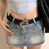 Retro Black Elegant Waist Belt For Women With Unique Design For Everyday Wear
