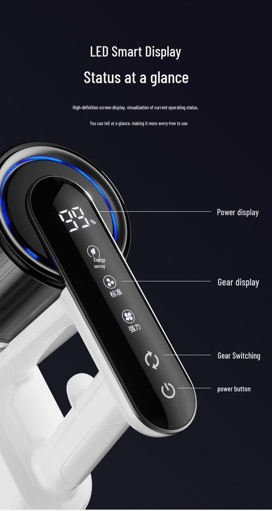 Foldable Wireless Long Handle Roller Brush Vacuum with Mopping for Carpet & Floor – High Suction Handheld Cleaner