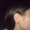 Punk Cool Stainless Steel Ear Jewelry Studs Earring Women Man Cute Small Finger Hand Studs Earrings