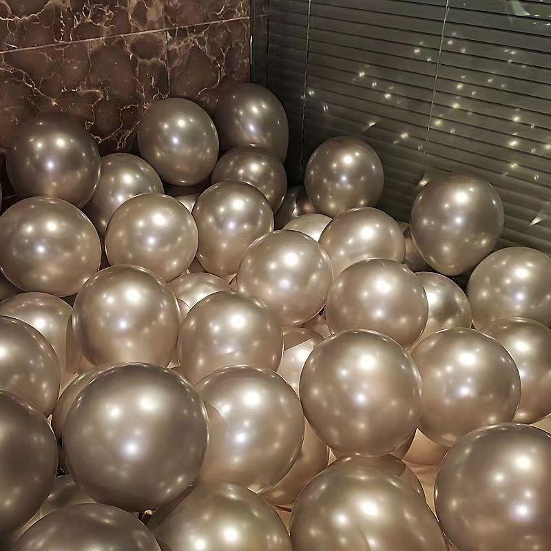 Zahušťuje 10050kslot Narozeninové Balónky Perlový Latex Cukrová Barva Kulaté Balónky Svatba Párty Dekorace Balónky Dětské Hračky