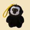 Hot 1pc 12cm Cute Monkey Plush Pendant Keychian Macaque Golden Monkey White-faced Saki Doll Stuffed Animal Toy Kid Birthday Gift