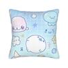 CUTE M-Mamegoma Seal Anime Pillow Case  Design Pillow Cover Morden Pillowcases For Sofa Bedroom Home Decor