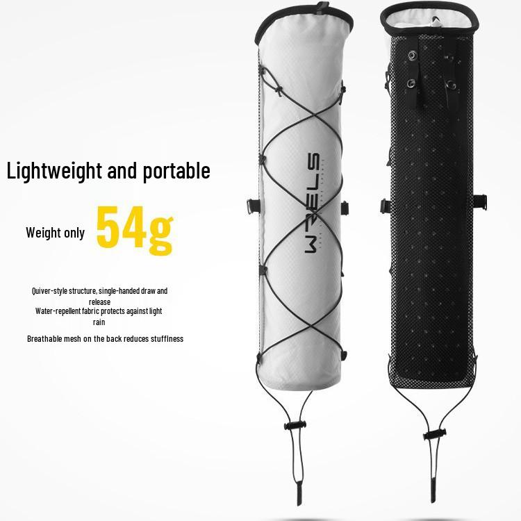 Cross-border Outdoor Trekking Pole Storage Bag - Portable Folding Walking Stick and Off-road Backpack Accessory.