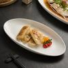 Deep Fish Plate Household Ceramic Steamed Fish Plate Underglaze Colored Fish Plate New High-End Plate Restaurant Banquet Tableware