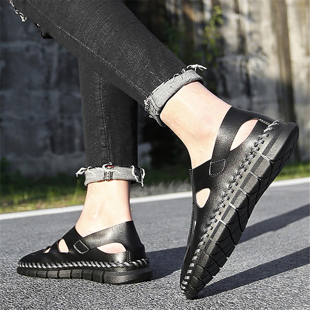 Men's Fashionable Comfort Sandals - Breathable, Anti-Slip, Durable for Outdoor Activities