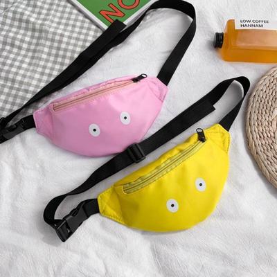 Lustige Kleine Augen Nylon Brust Mode Niedlich Cooles Mädchen Bauchtasche