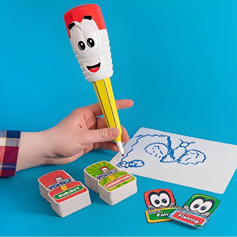 Pensilly Vibration Doodle Drawing Pen Desktop Party Game For Kids And Teens