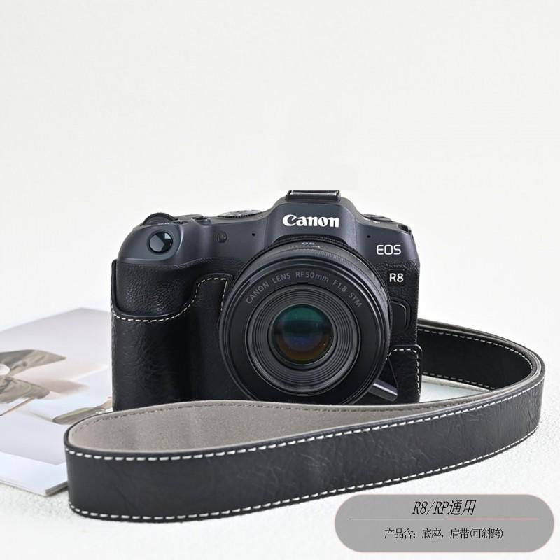 Canon R8 RP R50 R50V R100 R63 R52 Camera Case Shoulder Bag With Shockproof Padding Adjustable Strap