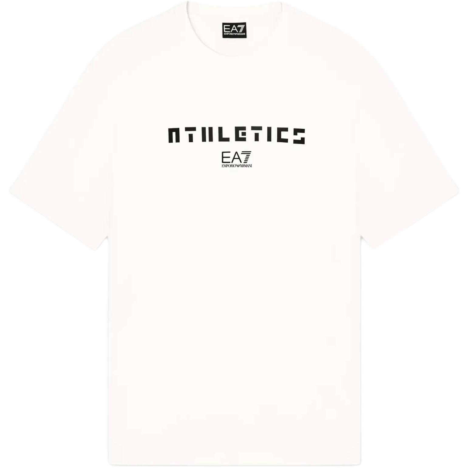 Emporio Armani EA7 Round Neck Printed Short Sleeve T-Shirt Men tops 7M002280-AF20821-U0004 S