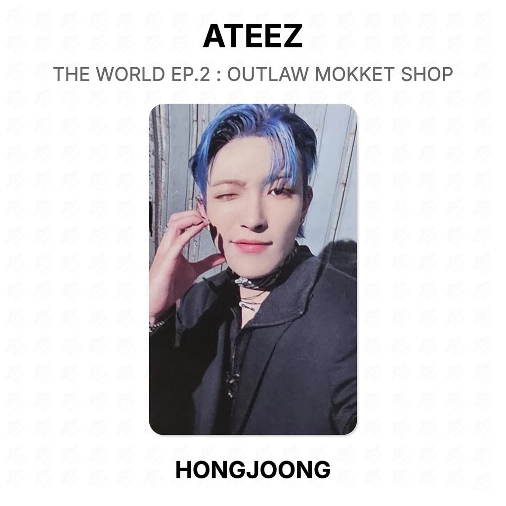 ATEEZ THE WORLD EP.2 : OUTLAW MOKKET SHOP Official Photocard