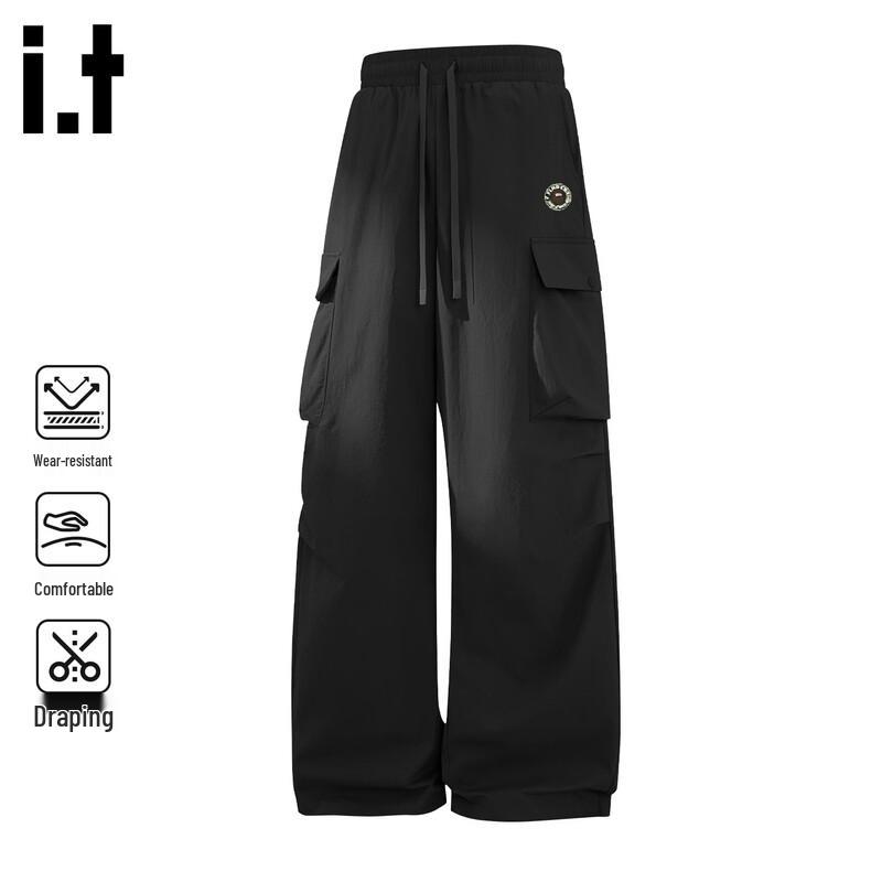 Fingercroxx Men's Japanese Style Utility Cargo Pants