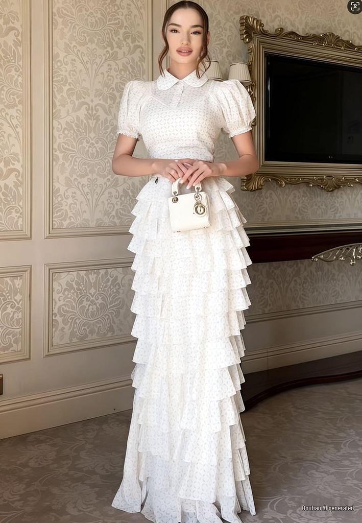 2025 Letnia Różowa Sukienka Wyszczuplająca w Stylu Francuskim