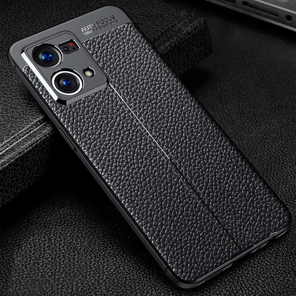 

Litchi Texture TPU Case for Oppo Reno7 4G,Anti-scratch Mobile Phone Protective Cover Black