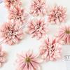 5/10Pcs Fake Plants Artificial Flowers Heads Silk Blooming Roses Wedding Home Room Decor DIY Garland Material Simulation Cheap