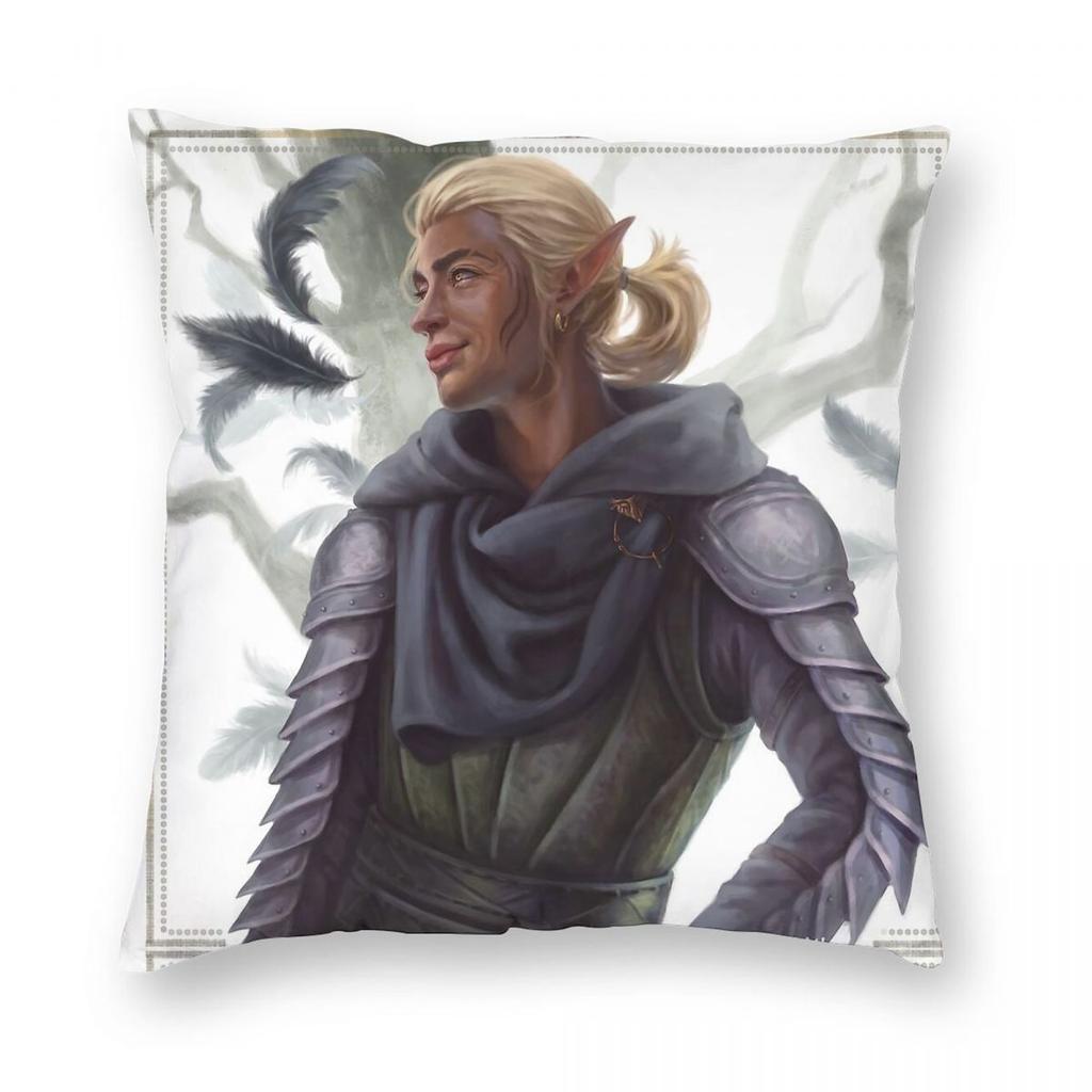 Dragon Age Zevran Arainai Square Pillowcase Polyester Linen Velvet Creative Zip Decor Car Cushion Cover