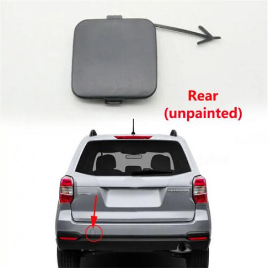 2014-2018 Subaru Forester Задний бампер Заглушка буксировочного крюка Подходит для Subaru Forester | 57731SG010 | Черный | Пластик | 6 месяцев гарантии производителя