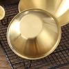 ZISIZ Korean Style Gold V-Shape Salad Bowl