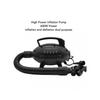Electric Air Pump 600W High Efficiency Low Noise Inflation Pump with 5 Nozzles for Inflatable Mattress Bed Swim Ring EU Plug 220-240V