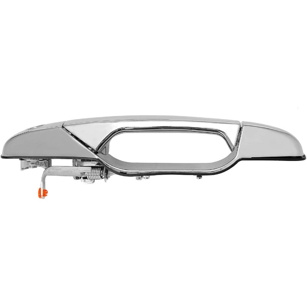 Exterior Chrome Door Handle Front Left Driver Side | Replacement For 2007-2013 Chevy Silverado Suburban Tahoe Avalanche GMC Sierra Yukon Cadillac