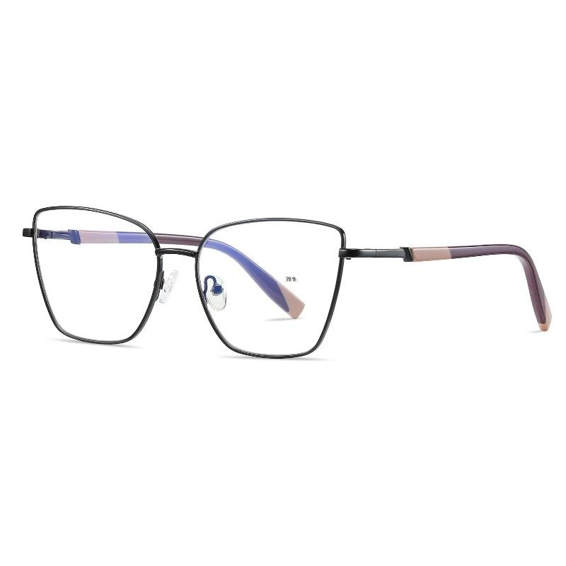 Metal Colorful Cat Eye Reading Glasses Women Blue Light Blocking Presbyopia Eyewear Fashion Computer Glasses