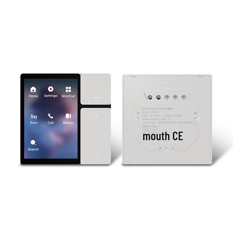 Tuya Smart 3.5" Touchscreen Switch with Infrared Control for AC & TV