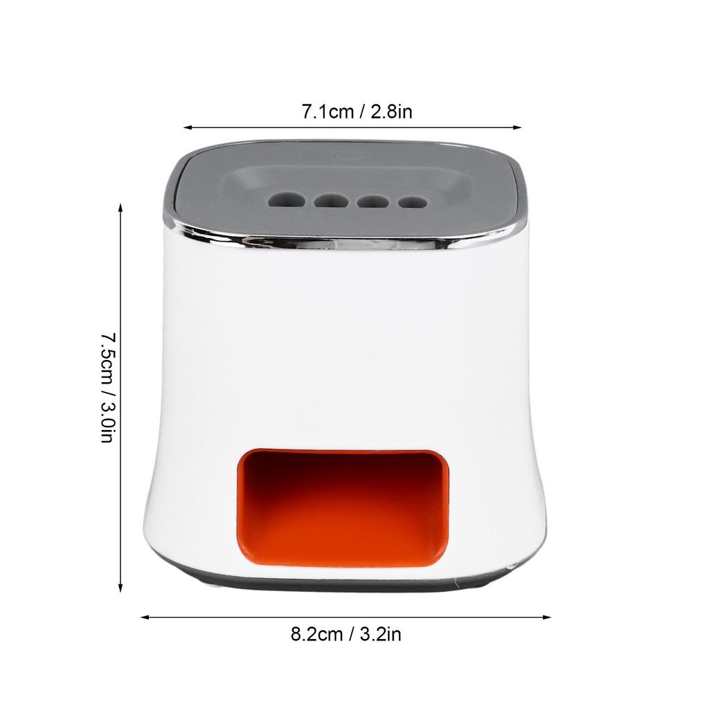 White Automatic Sunflower Seed Peeling Machine USB Automatic Sunflower Seeds Sheller Opening Tool Sunflower Seeds Peeler