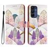 Luxury Flip Leather Case For Samsung Galaxy A17 A07 A16 5G Flip Cover on For Samsung A17 A06 4G Wallet Bags Flower Cases Shell