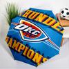 Thunder OKC Basketball Umbrella 8-Frame for Travel, Camping, Casual Lightweight Portable Umbrella, Essential for Every Family Holidays Gift