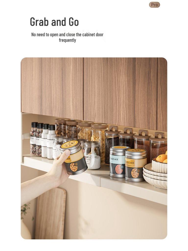 Infällbar Hängande Kökskåpsorganisatör & Förvaringshylla