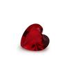 10Pcs Glass Heart Decor Artificial Red Wedding Ornament for Home Party Bridal Shower Romantic Decoration Glass