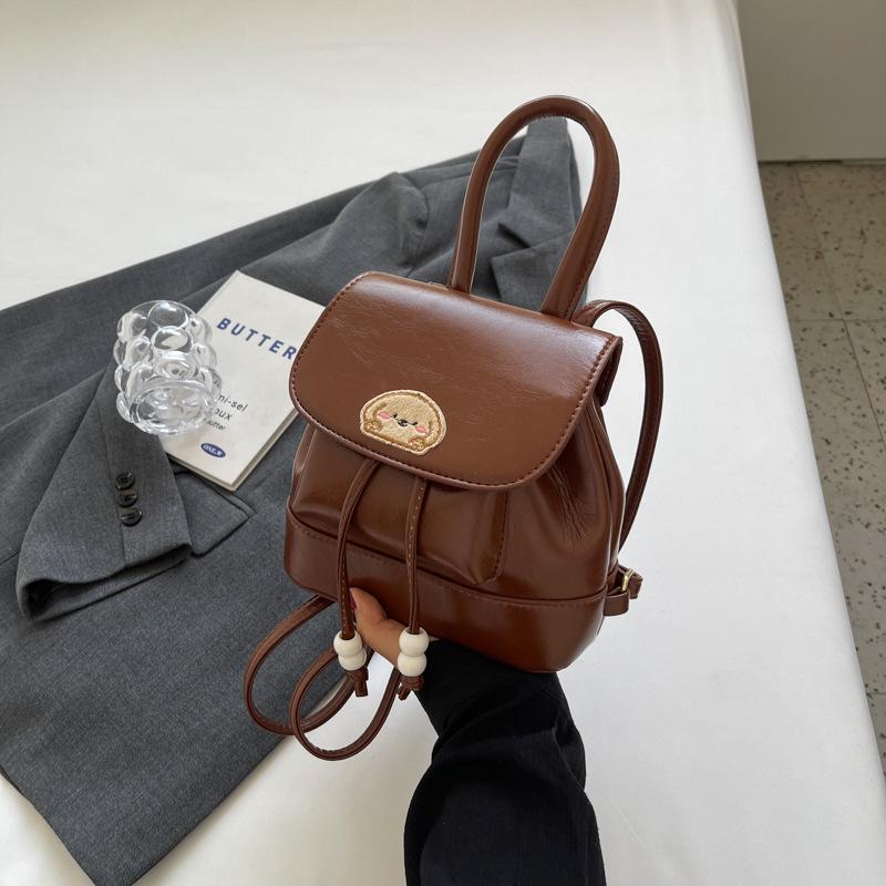 

Корейский Ретро Модный Женский Рюкзак: Весна/Лето 2025 Высококлассная Нишевая Сумка Кроссбоди