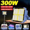 Super Bright LED Solar Lantern Large Capacity Portable LED Tent Light USB Rechargeable for Camping Emergency Outdoor Hiking Night Market