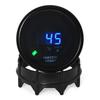 AD 20~150 Celsius 52mm 20 LED Smoke Face Water Temp Gauge Water Temperature Meter with Coolant Temp Sensor 10mm Car Meter Gauge