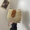 New Summer Shoulder Bag Grass Woven Crossbody Basg for Women Bohemian Beach Simple Designer Small Purses and Handbags 2026