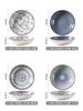 1/ 4pcs Japanese Sushi Plate Creative Ceramic Plate 5.5inch Small Dessert Dish Barbecue Hot Pot Dish Household Fruit Plate