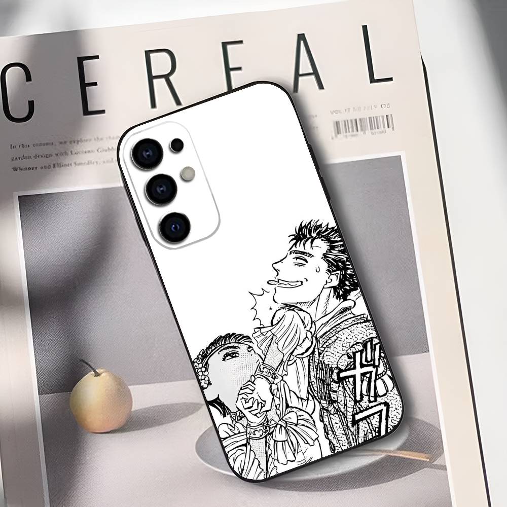 

B-Berserk Гатс Каска Чохол для телефону Силіконовий М який Для Samsung S25,S24,S21,S22,S23,S30,Ultra,S20,Plus,Fe,Lite Samsung S225G