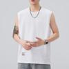 Jeep Men's Pure Cotton Sleeveless Round Neck Vest