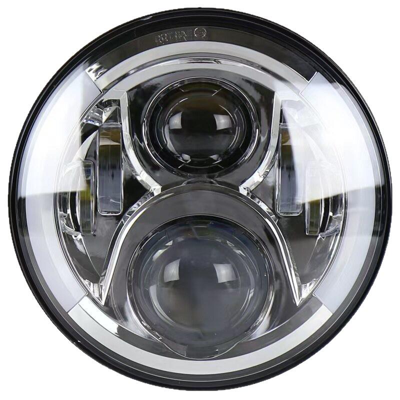 7-inch LED Headlight Assembly with Turn Signals for Harley Motorcycles