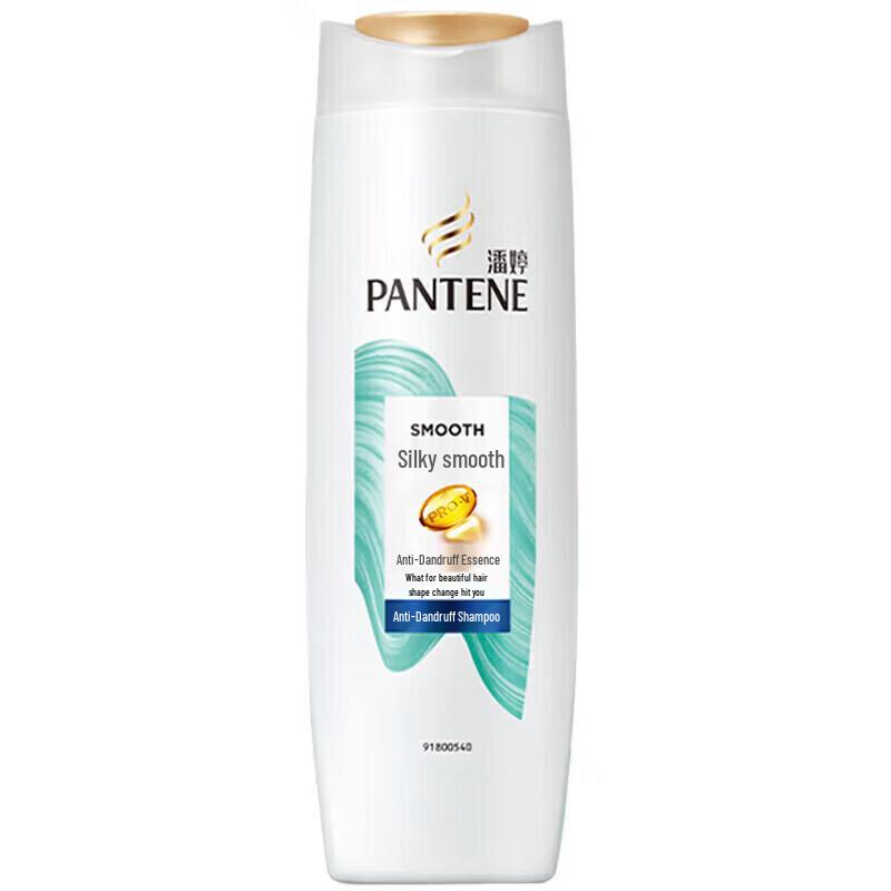 Pantene Silky Smooth Anti-Dandruff Shampoo and Safeguard Cucumber Body Wash Set