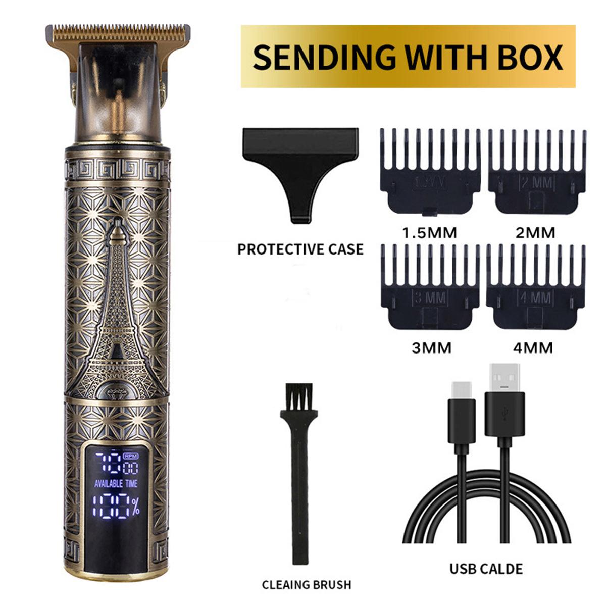 

T9 электрическая машинка для стрижки волос машинка для стрижки волос профессиональная мужская бритва аккумуляторная парикмахерская триммер для мужчин