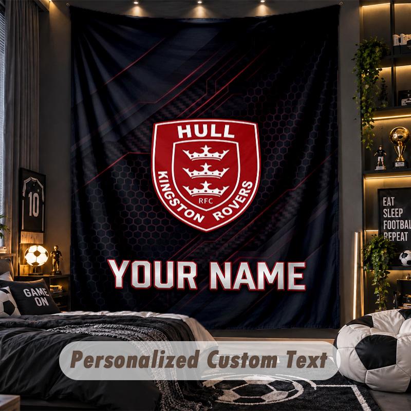 TapestryHull KR Custom Name Text Personalized Wall Hanging Tapestry Home Wall Decor