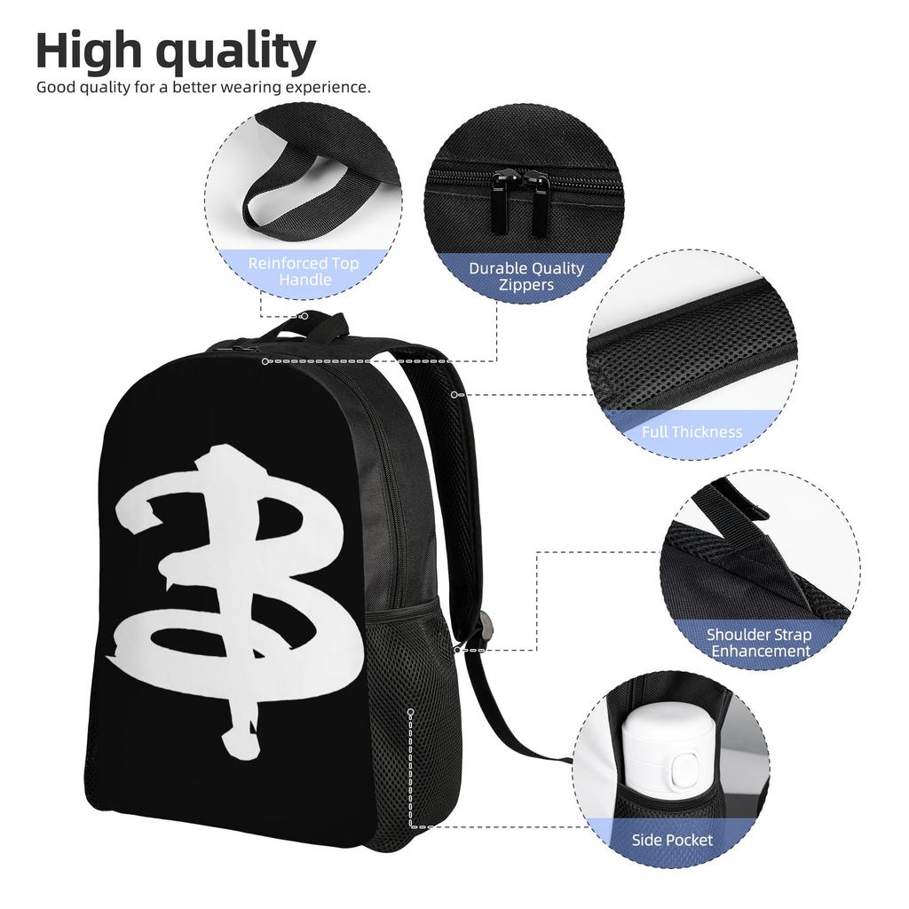 Tamagotchi Rucksack Kawaii Rucksacks Pupil Cycling Big High Schoolbags High Quality Rucksack Featuring Durable Construction